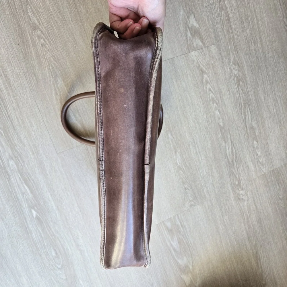 Berluti Paris Brown‎ Leather Academia Briefcase